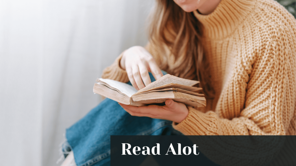 how to learn about pinterest management. Girl reading a book