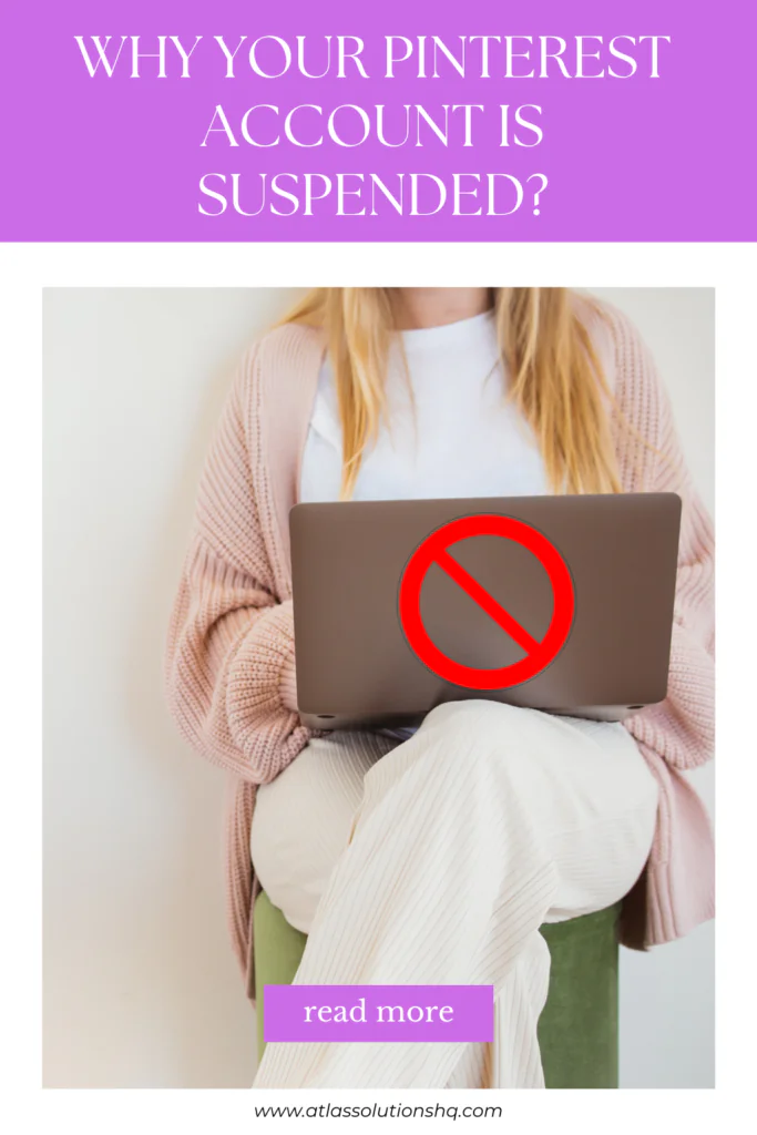 how to get your suspended Pinterest Account back