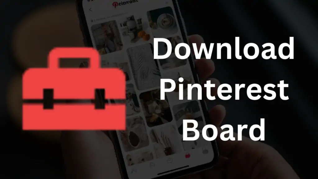 how to download a Pinterest board