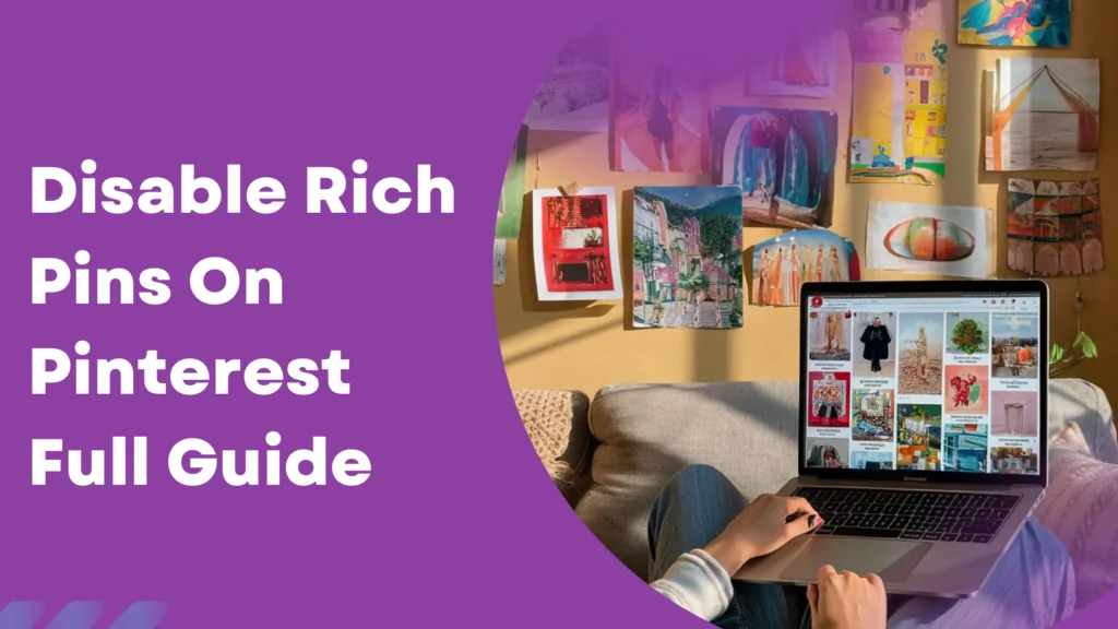 how to turn off rich pins on Pinterest